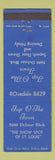 Matchbook Cover - Top o the Town St Louis MO