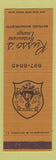 Matchbook Cover - Russo's Restaurant Maynard MA