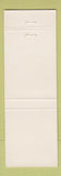 Matchbook Cover - Gaslight Room Macon MO