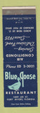 Matchbook Cover - Blue Goose Rstaurant Fort Myers FL WEAR