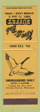 Matchbook Cover - Ken A Bob Buffet Storm Lake IA