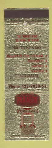 Matchbook Cover - Paragon Restaurant Oak Lawn IL