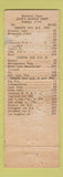 Matchbook Cover - Jack's Waffle Shop Bishop CA WEAR