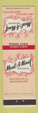 Matchbook Cover - Meal A Minit Restaurants New Orleans LA Indianapolis
