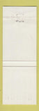Matchbook Cover - Uronyo Spaghetti House Foreign WEAR
