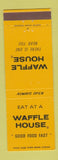 Matchbook Cover - Waffle House Restaurants CHAIN
