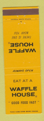 Matchbook Cover - Waffle House Restaurants CHAIN