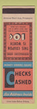Matchbook Cover - Banking Philadelphia PA Upper Darby Frankford