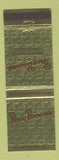 Matchbook Cover - Percy Brown's Restaurant Wilkes Barre PA