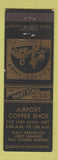 Matchbook Cover - Airport Coffee Shop Salt Lake City UT WEAR