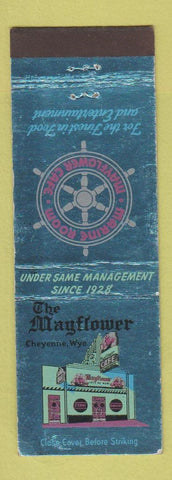 Matchbook Cover - Mayflower Restaurant Cheyenne WY