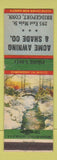 Matchbook Cover - Acme Awning and Shade Bridgeport CT