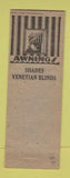 Matchbook Cover - Acme Awning and Shade Bridgeport CT
