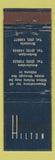 Matchbook Cover - Brussels Hilton Belgium WEAR