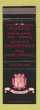 Matchbook Cover - Cruzado Restaurant Allen Park MI