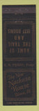Matchbook Cover - New Nachusa House Dixon IL