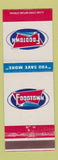 Matchbook Cover - Foodtown Grocery Stores DD Bean
