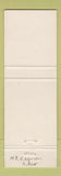 Matchbook Cover - Mount Vernon Bottled Gas OH