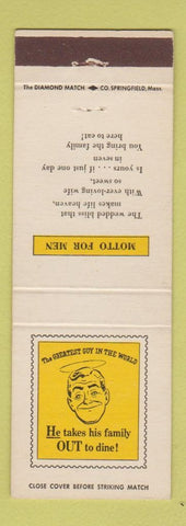Matchbook Cover - White Spot Restaurant Truro NS