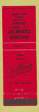 Matchbook Cover - Messmer Cainetry EJ Toby Messmer