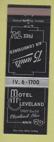 Matchbook Cover - Motel Leveland Cleveland OH