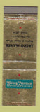 Matchbook Cover - Hickey Freeman Men's Clothes Jacon Mayer  WEAR