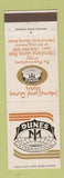 Matchbook Cover - Dunes International Motels WA OR CA NV