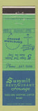 Matchbook Cover - Summit Restaurant Lounge Miami FL