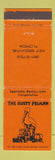 Matchbook Cover - The Rusty Pelican Key Biscayne FL WEAR