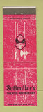 Matchbook Cover - Suttmiller's Theater Restaurant Dayton OH