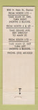 Matchbook Cover - Suttmiller's Theater Restaurant Dayton OH