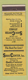Matchbook Cover - Shoe Center Charlottesville Lynchburg Winchester VA