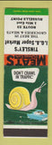 Matchbook Cover - Tinsley's IGA Grocery Russells Point OH