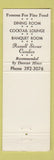 Matchbook Cover - The Alcove Mount Vernon OH