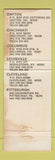 Matchbook Cover - RE Condit Materials Handling Dayton Cincinnati OH WORN