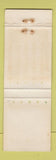 Matchbook Cover - Pope's Cafeterias Restaurnts ST Louis MO WORN