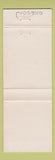 Matchbook Cover - McNary Junction fruit Market AZ WEAR