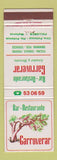 Matchbook Cover - Bar Restaurante Garroverar Oollenca Mallorca Spain