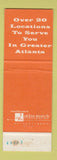 Matchbook Cover - Huddle House Atlanta GA