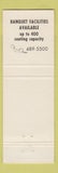 Matchbook Cover - Shenandoah Inn Old Washington OH restaurant motel WEAR