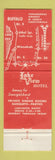 Matchbook Cover - Lake View Hotel Smorgasbbord Wanakah NY