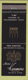 Matchbook Cover - Hotel Kenmore Boston MA