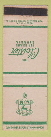 Matchbook Cover - The Cloister Sea Island GA WEAR