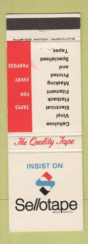 Matchbook Cover - Sellotape Tape Tony De Lautour