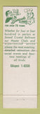 Matchbook Cover - Hotel Narragansett Providence RI WEAR