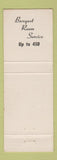 Matchbook Cover - Heritage House Madison WI WEAR