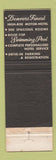 Matchbook Cover - Mayflower Towers Hotel Restaurant Denver Colorado