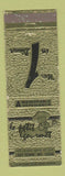 Matchbook Cover - Le Petit Gourmet Restaurant Lake Ozark MO