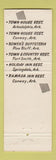 Matchbook Cover - Bowen Restaurants Fort Smith Conway Springdale Pine Bluff AR