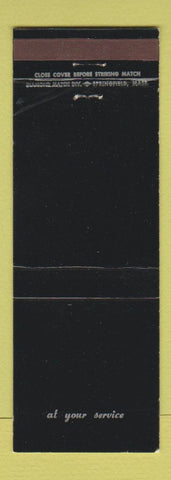 Matchbook Cover - Butler Rural Electric COOP Hamilton OH WEAR BLACK